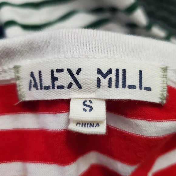 Alex Mill Multicolor Striped Long Sleeve Tee - Picture 5 of 6